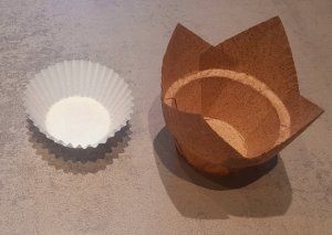 Molde de magdalena y molde de muffin